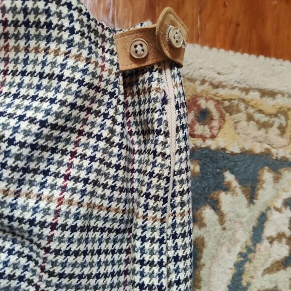 Vintage Old England Daks Of London Wool Skirt - Picture 3 of 14